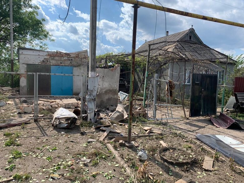 Occupiers fired artillery at homes of residents of Hulayipole 02