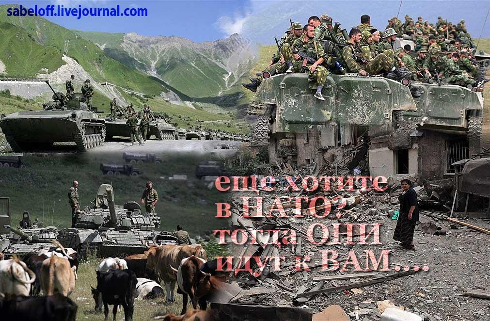 Еще хотите в НАТО? Тогда они идут к вам
