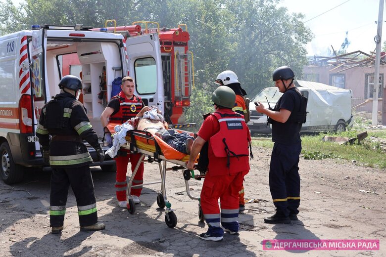 Наслідки удару по Руській Лозовій на Харківщині