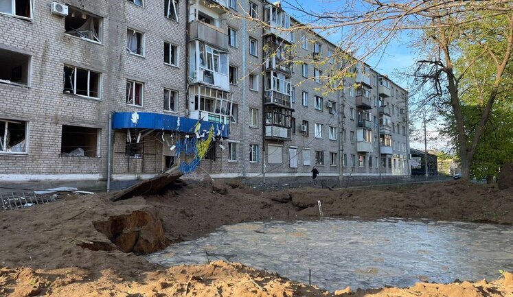 Enemy fired at Sloviansk with Grom-E1 missile - National Police. VIDEO