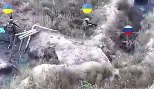 Two fighters of 63rd SMB eliminated occupier who attempted solo assault on Ukrainian positions. VIDEO