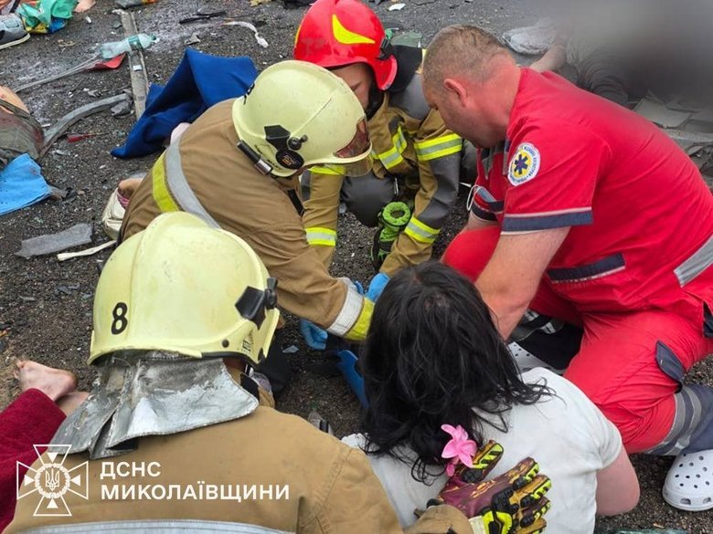 Road accident in the Mykolaiv region