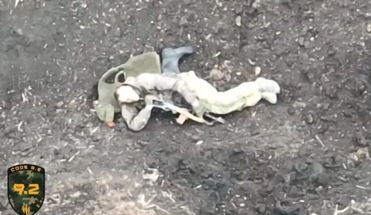 Wounded occupier shot himself in head. VIDEO