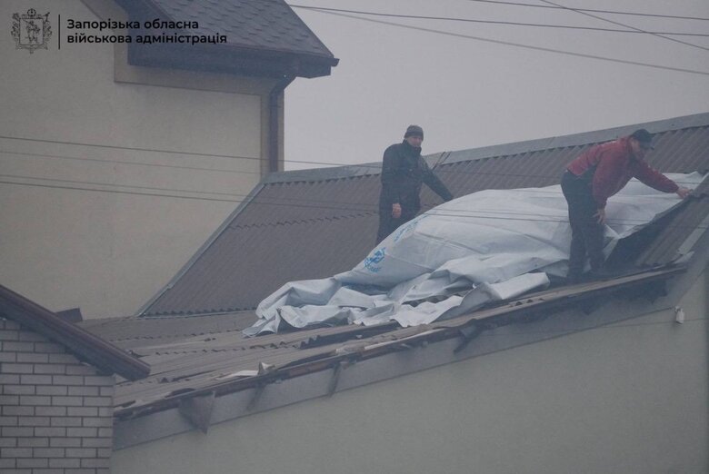 Consequences of the attack on Zaporizhzhia