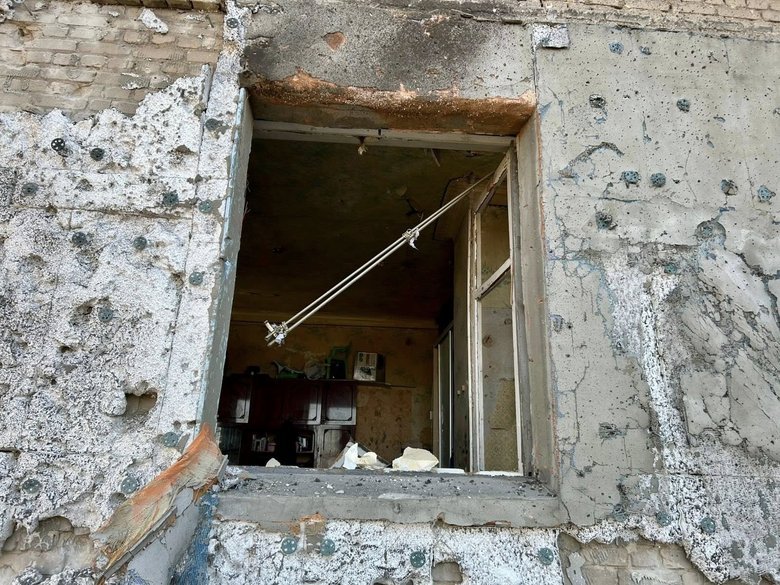 Дніпро після обстрілу