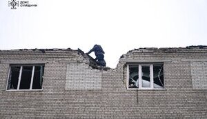 Последствия ночной атаки "Шахедов" на Ахтырку. ФОТОРЕПОРТАЖ