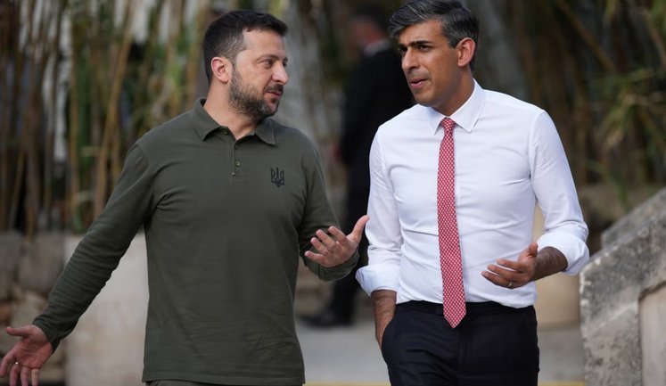 Экс-премьер Великобритании Сунак стал советником Зеленского по вопросам экономического восстановления Украины, - СМИ