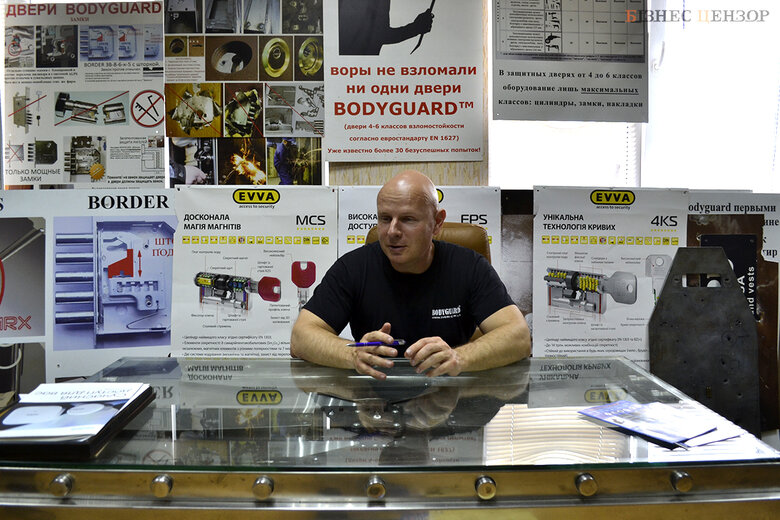 Засновник виробника бронедверей Bodyguard Ігор Омельченко