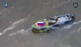 Бійці 40-ї окремої бригади берегової оборони знищили ворожий човен, особовий склад та боєкомплект