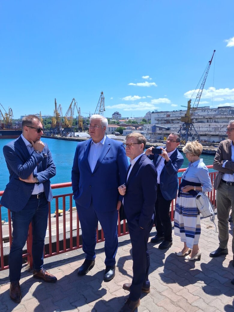Wadefuhl and Sibiga visited Odesa