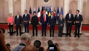 Трамп, Зеленський та європейські лідери
