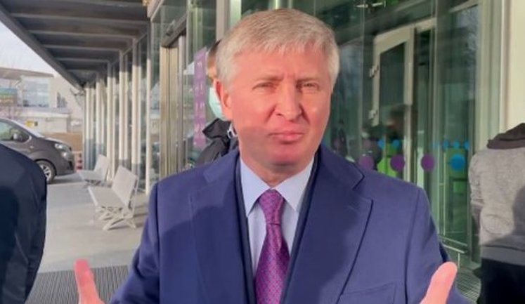Ахметов вернулся в Украину. ВИДЕО