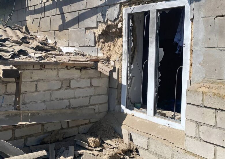 Наслідки обстрілів Нікопольщини 14 червня