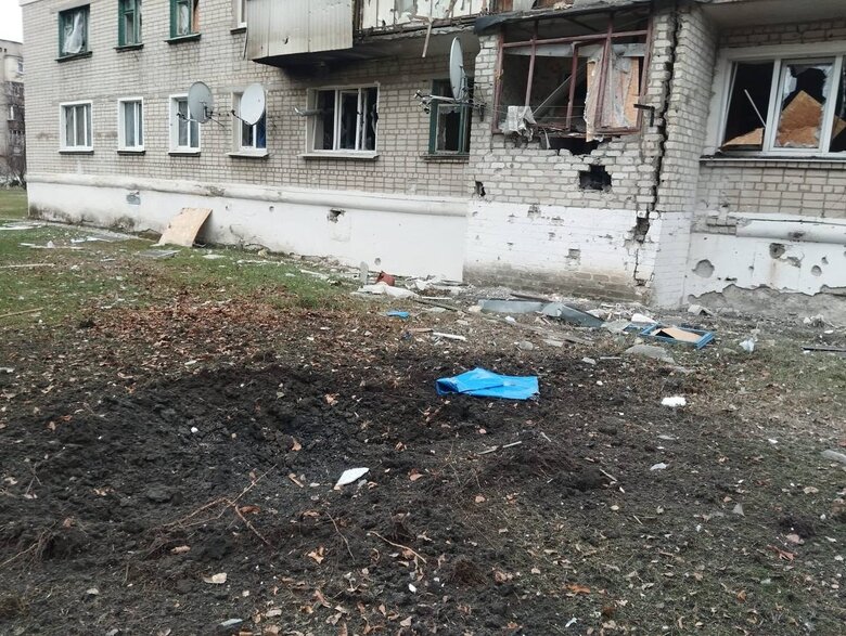 Наслідки обстрілу Харківщини 30 грудня