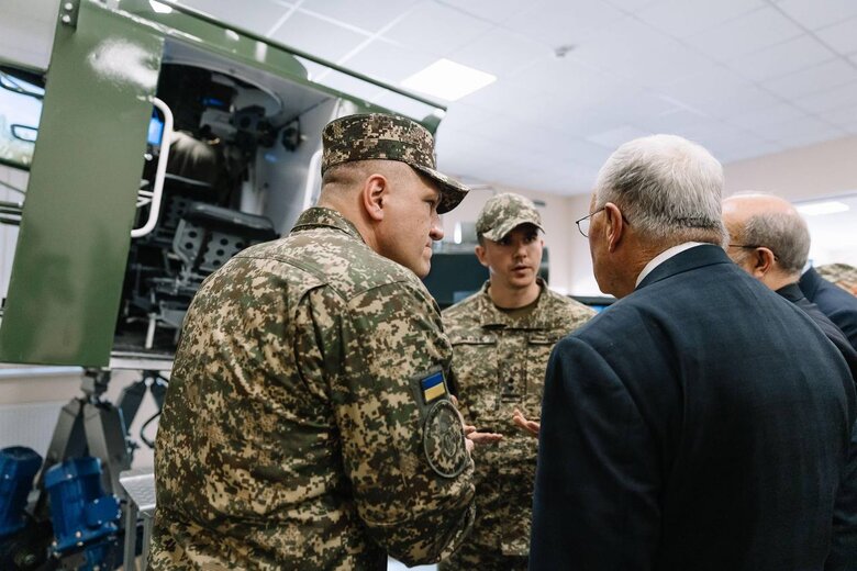 Kit Kellogg visited the training locations of the National Guard of Ukraine