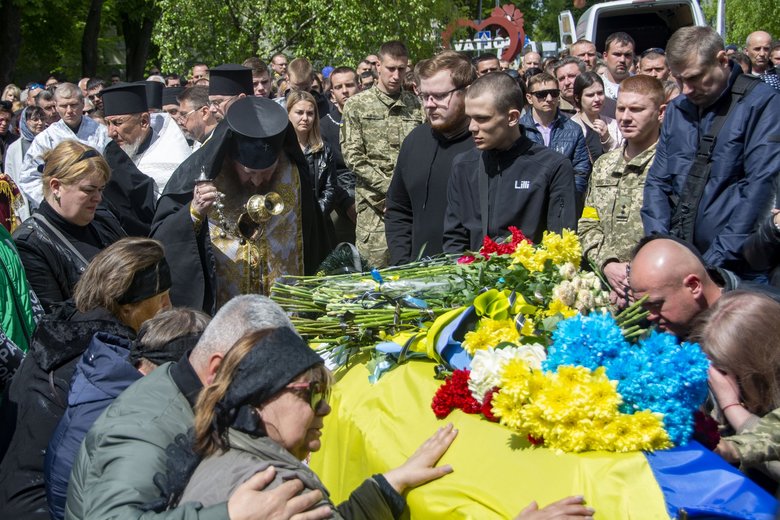 Nine soldiers from Poltava region took their last journey today 03