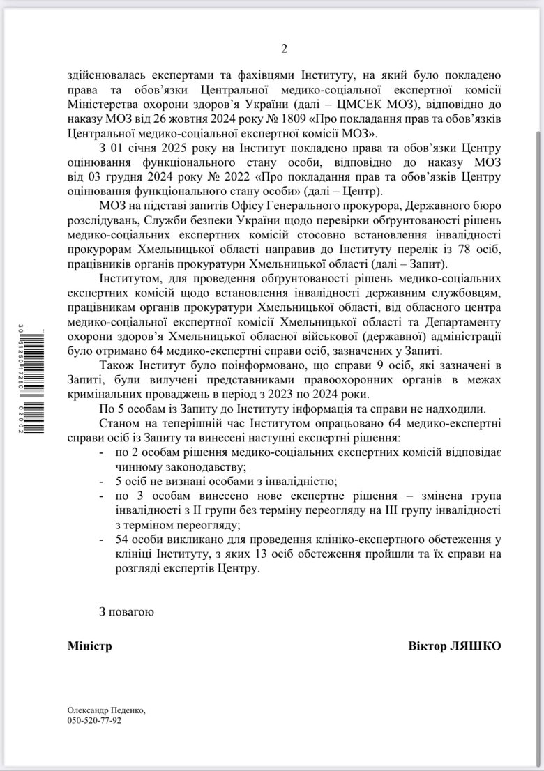 Більшість хмельницьких прокурорів з інвалідністю проігнорували перевірку