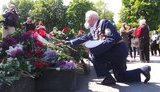 9 мая в киевском парке Славы: Вечный огонь, ветераны в масках и дезинфекция. ВИДЕО+ФОТОрепортаж