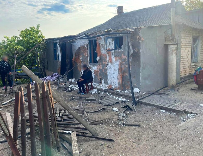 Consequences of enemy shelling of Kherson region 03