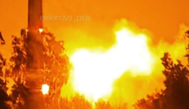 Drones attacked Volgograd: "Lukoil" oil refinery on fire. PHOTO