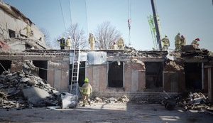 Ракетний удар по телевежі біля Рівного: кількість жертв зросла до 20. ФОТО