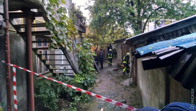 одесса обвал дом