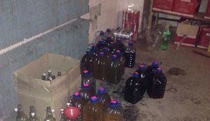 Tax police reveals restaurant that illegally produced and sold alcohol in Donetsk region. PHOTOS