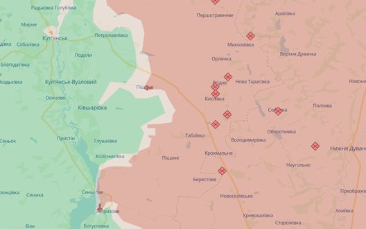 Ворог просунувся біля Піщаного та Родинського, - DeepState. МАПИ