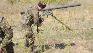 обстрел боевик белое