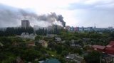 пожар харьков fire kharkiv