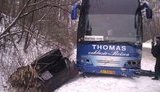 На Полтавщине рейсовый автобус столкнулся с легковушкой: три человека погибли. ФОТО