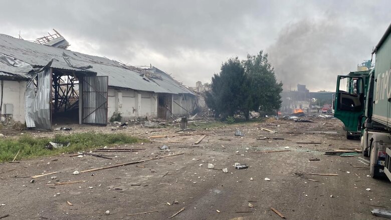 Наслідки ворожого ракетного удару по Вознесенську 04