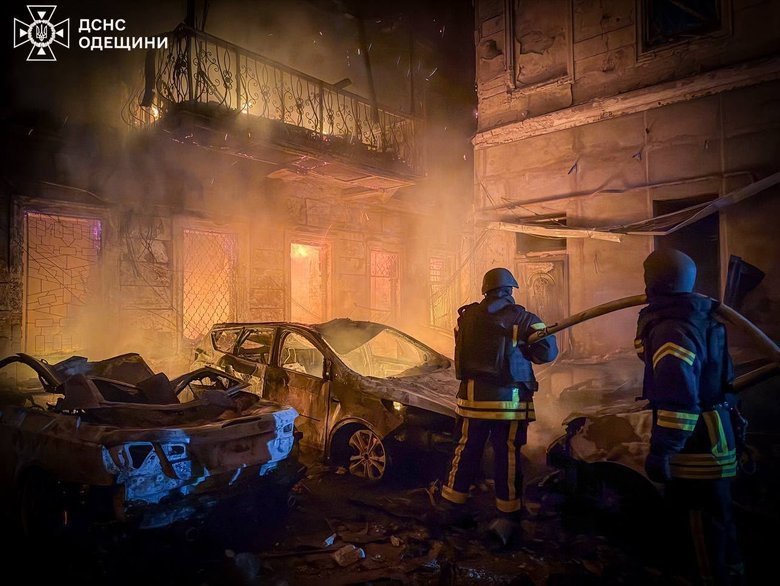 Одеса після обстрілу