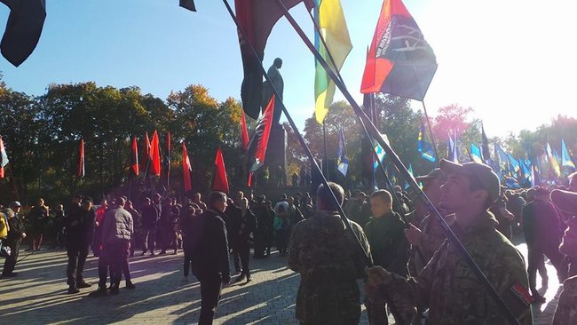 Марш УПА начался в центре Киева 10
