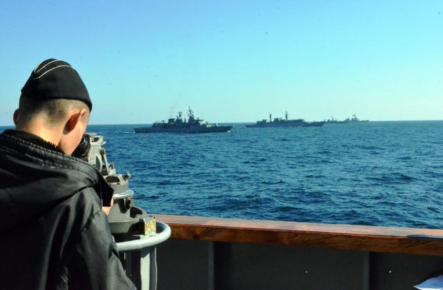 море учения вмс корабли сагайдачный гетьман