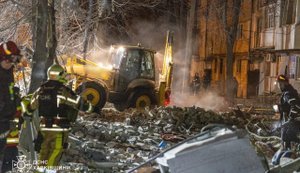 Rescue work continues in Kharkiv