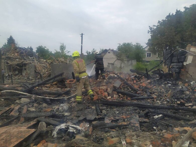 Последствия вражеского ракетного удара по Житомирщине 03