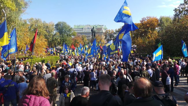 Захистимо українську землю! - марш УПА состоялся в Киеве 01