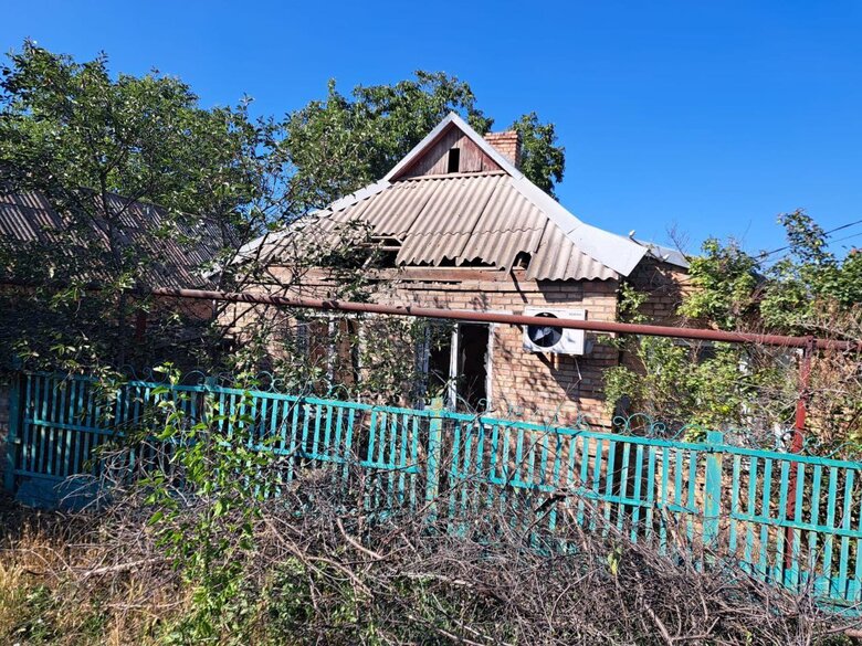 Обстріл Нікопольського району 22 червня