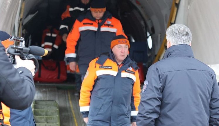 Ukrainian rescuers return from Iran. PHOTOS