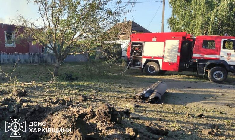 наслідки обстрілу Харківщини