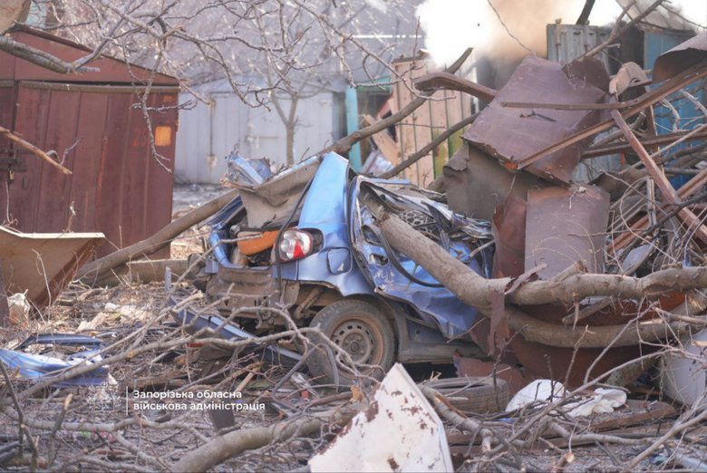 обстріл Запоріжжя