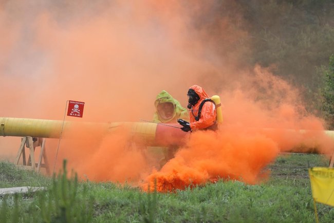 Силовики на Харківщині тренувалися запобігати спробам диверсії, - МВС 07