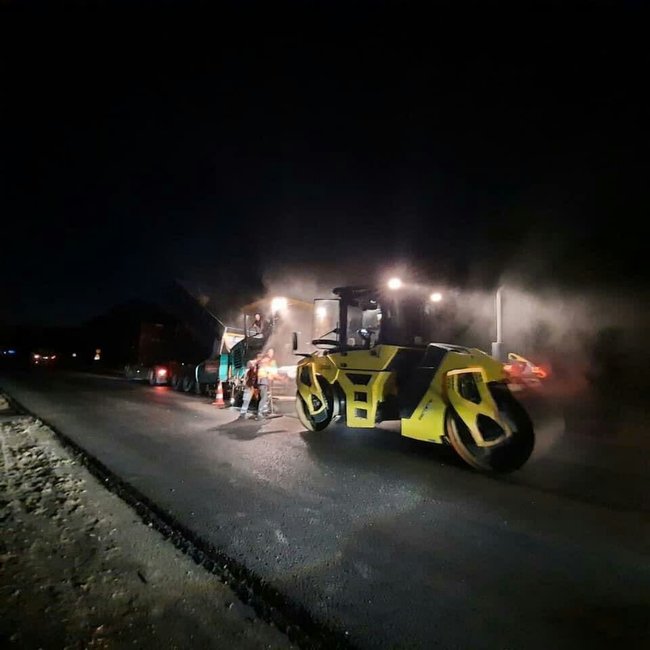 На Кіровоградщині цілодобово ремонтують Дорогу єдності - трасу М-30 01