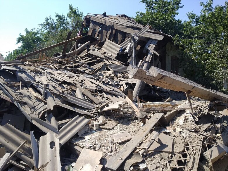 Rashists launched rocket attack on Toretsk, Donetsk region 05 Rashists launched rocket attack on Toretsk, Donetsk region 05
