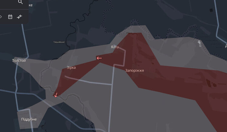 Russian forces advanced in Kamianske, Zaporizhzhia region and settlements in Donetsk and Kharkiv regions – DeepState. MAPS