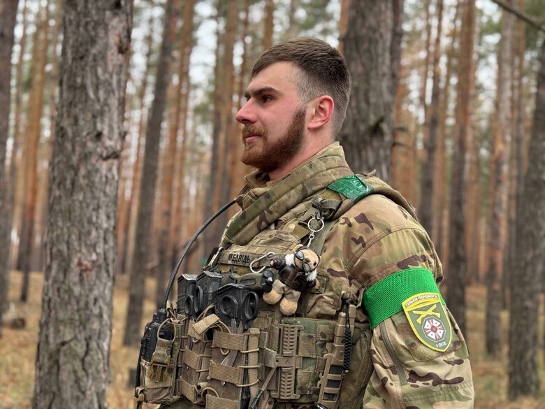 Назарій на позивний Медвідь