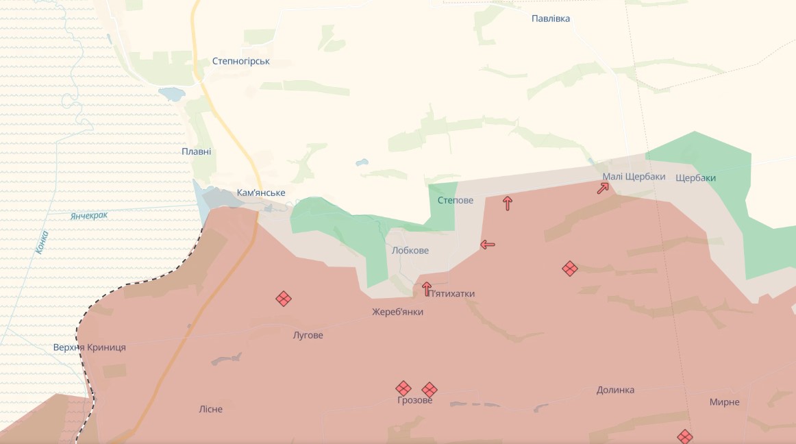 DeepState updated the combat map - Where the enemy advanced on April 4 ...