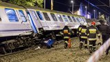польша поезд крушение столкновение
