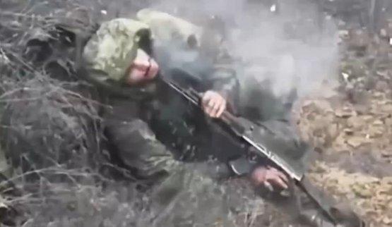 россиянин сократил себе жизнь на поле боя